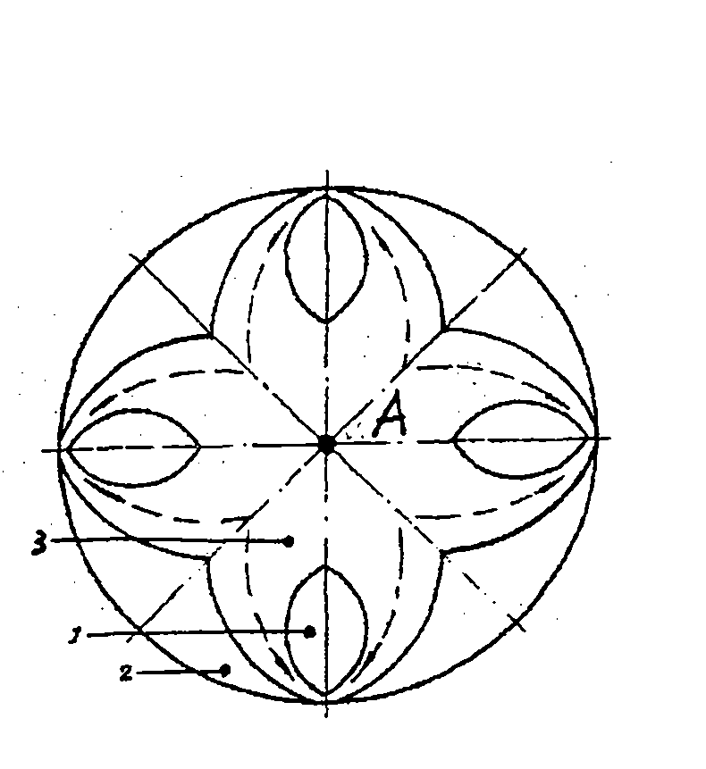 Method for processing core component of energy-saving muffler of internal combustion engine