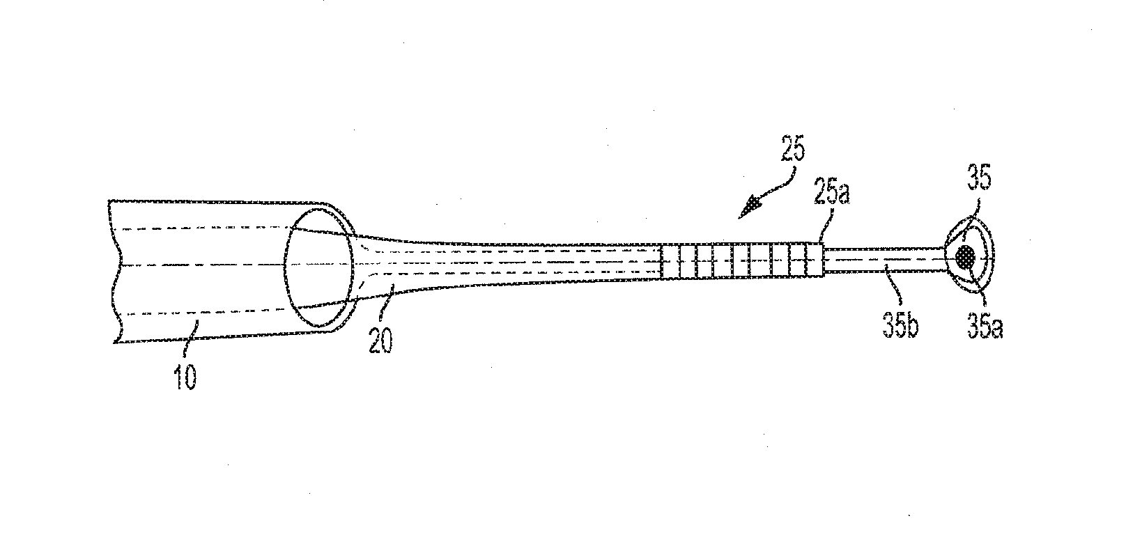 Modified ultrasound aspirator for use in and around vital structures of a body