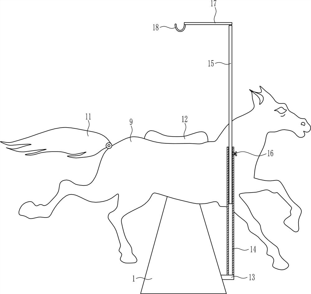 A special chair for pediatric infusion