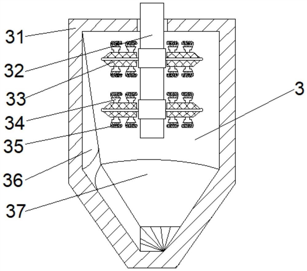 Printing and dyeing stirring equipment