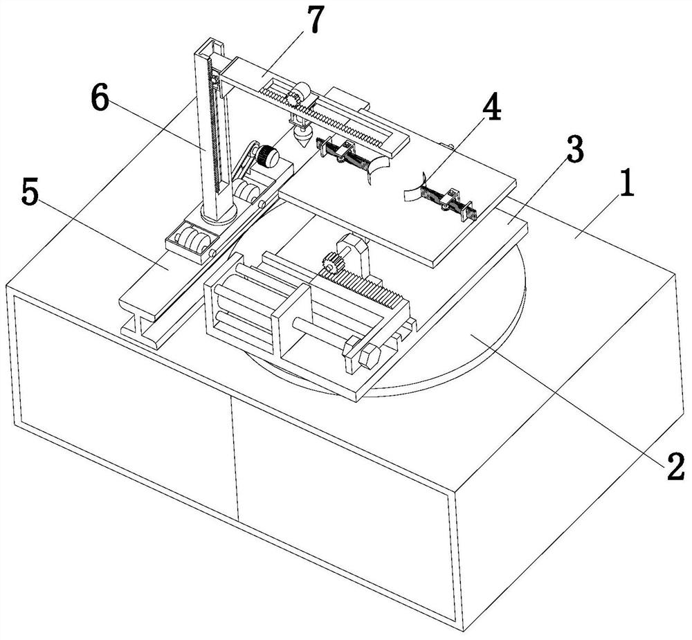 Multi-angle welding device for motor machining