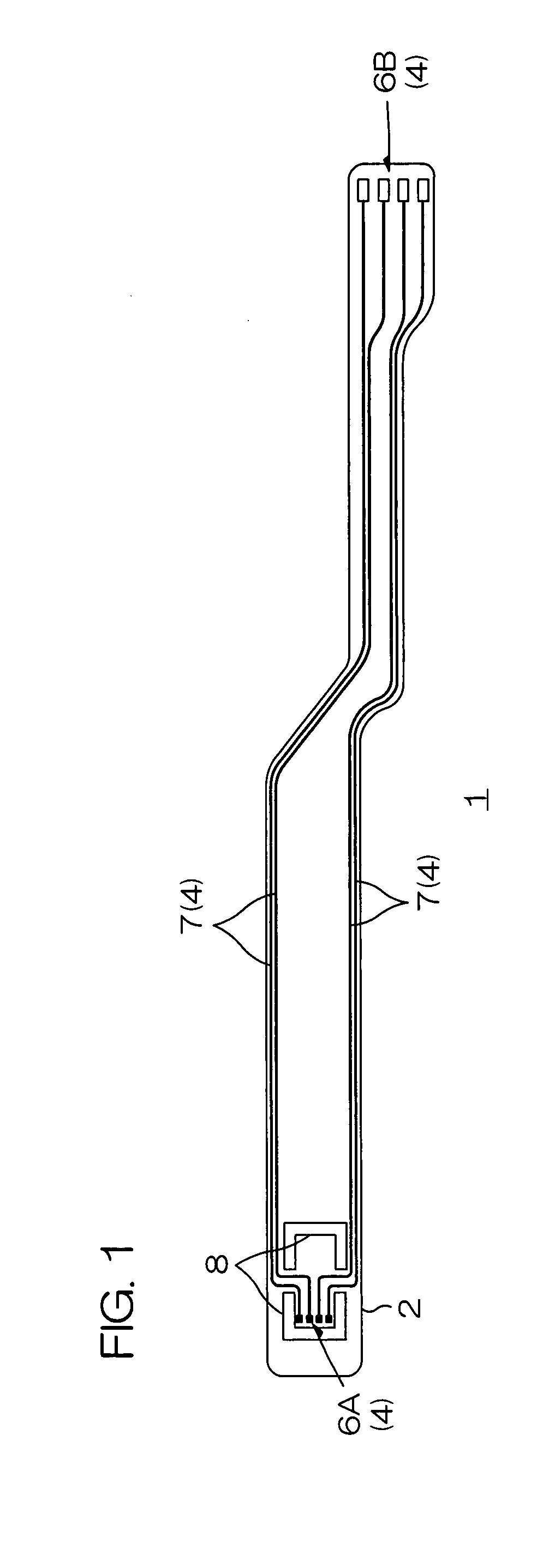 Suspension board with circuit