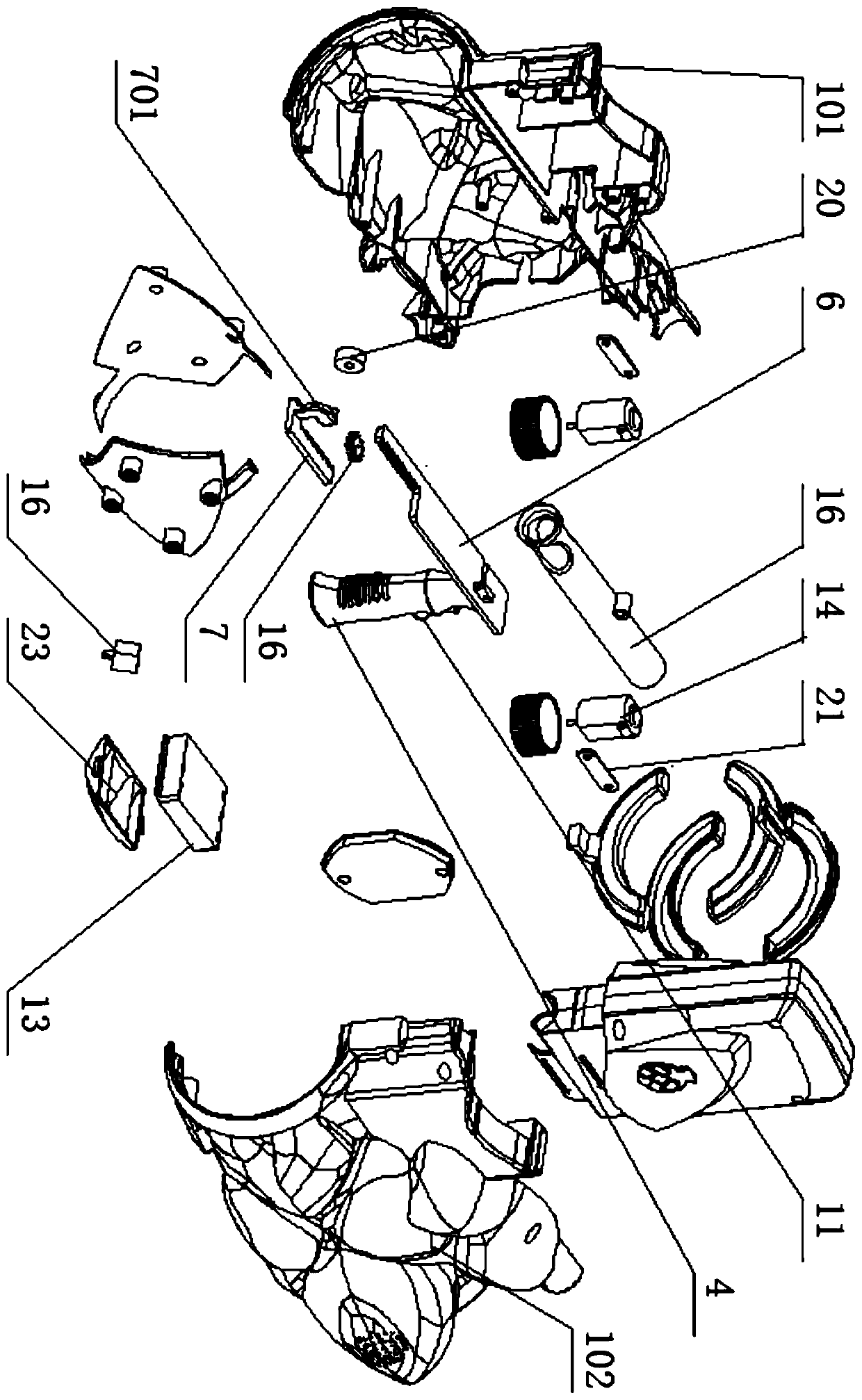 Bodybuilding meteor cannon toy