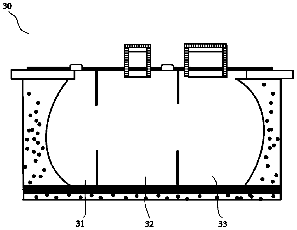 Excrement and urine diversity type treatment system and ecological treatment system