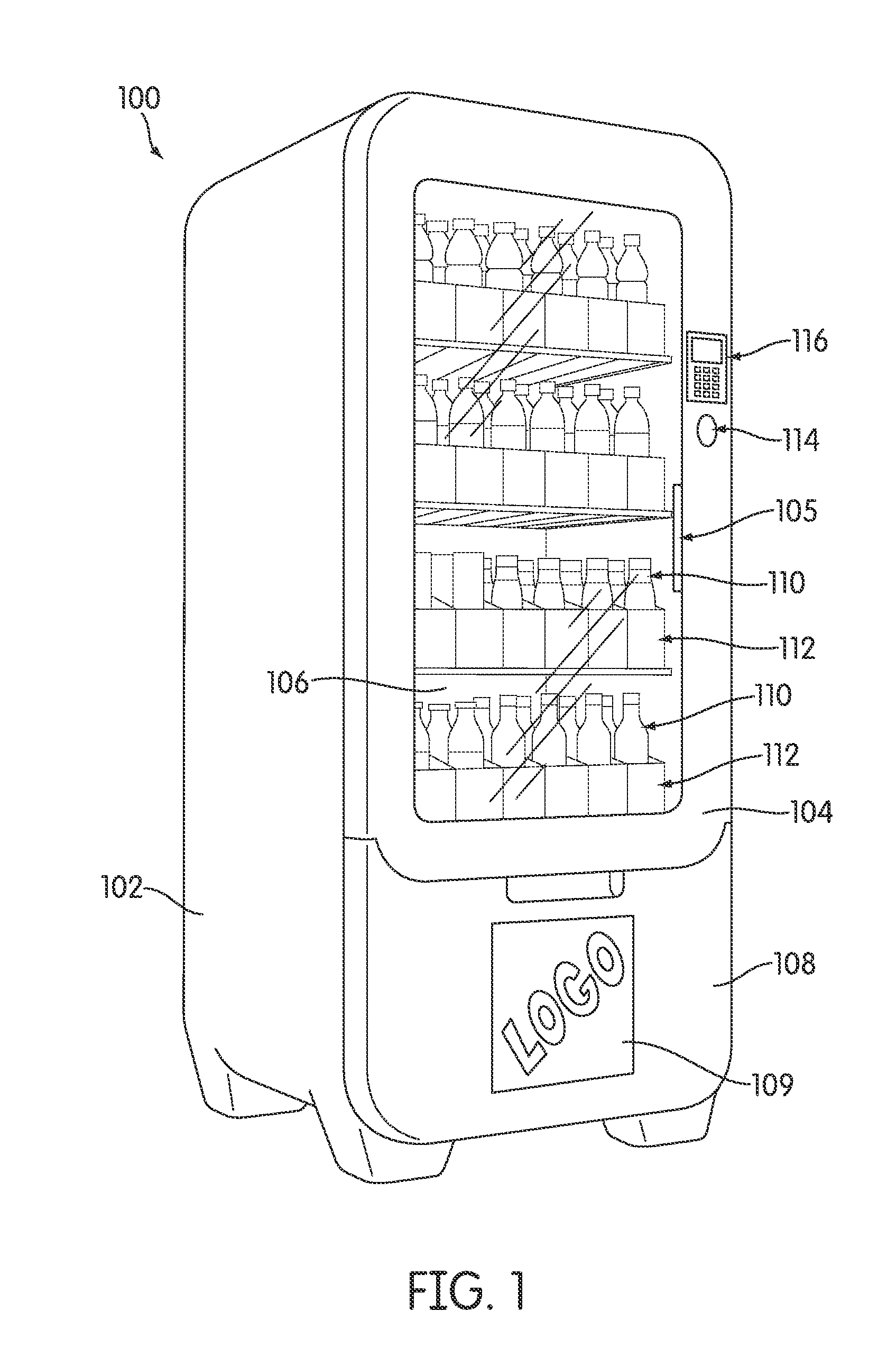 Networked vendor for workplace or controlled environment