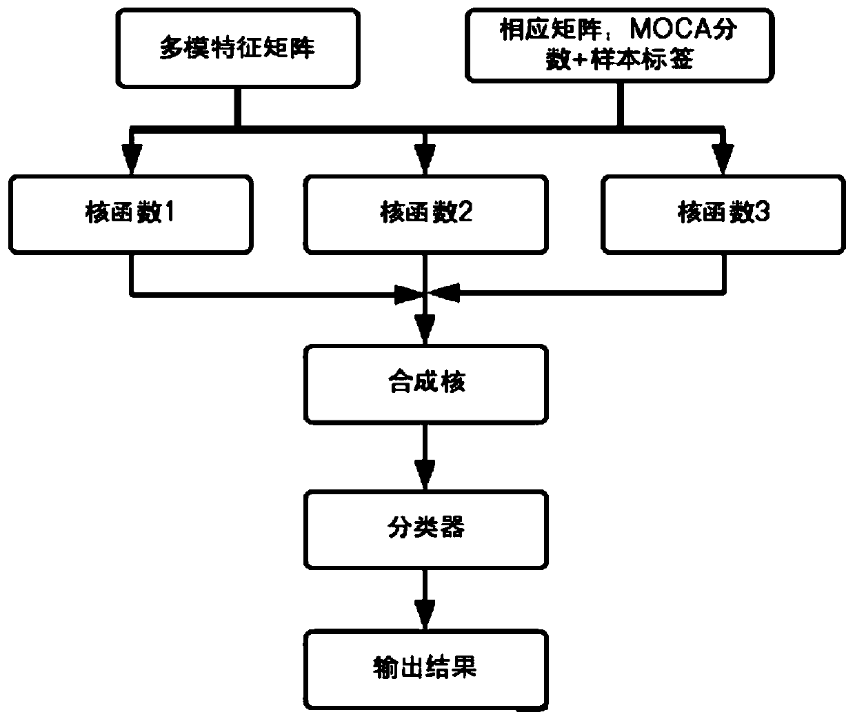 Parkinson's disease auxiliary diagnosis system based on multi-modal magnetic resonance brain image