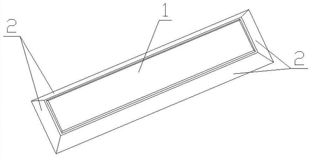 Quartz window installation structure for rocket