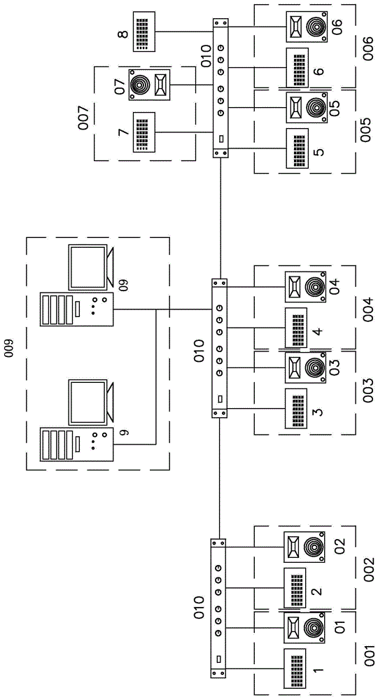 Automatic control system and method for nodular cast iron pipe production process