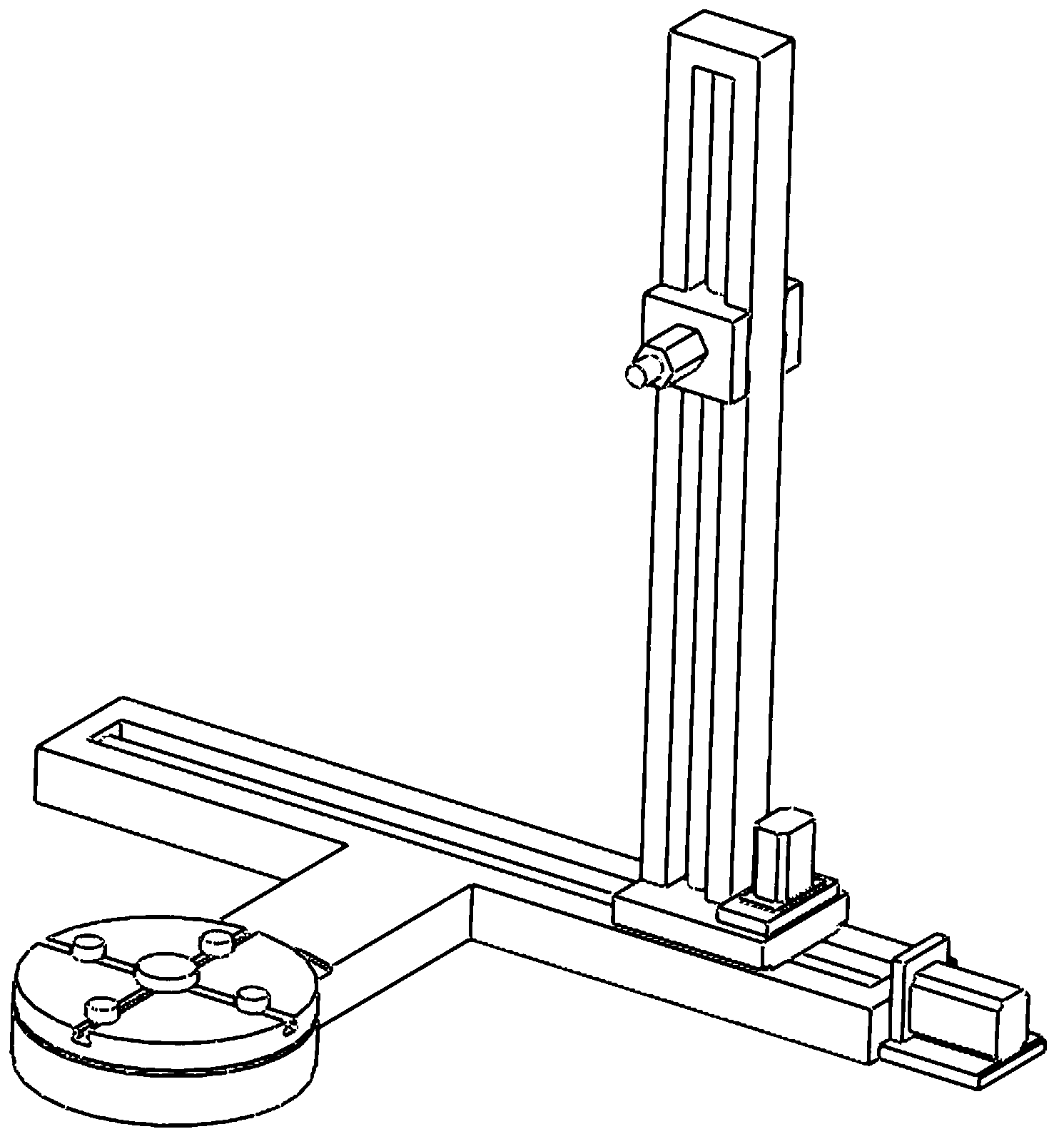 Laser measuring device, laser measuring system and laser measuring method for adjustable paddle blade