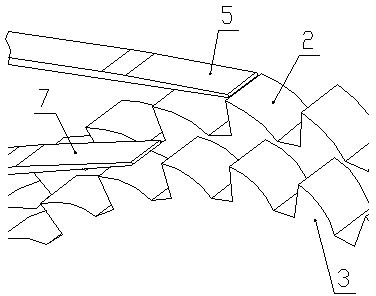 Double-layer gear oppositely-pushing rotary type nanometer piezoelectric motor