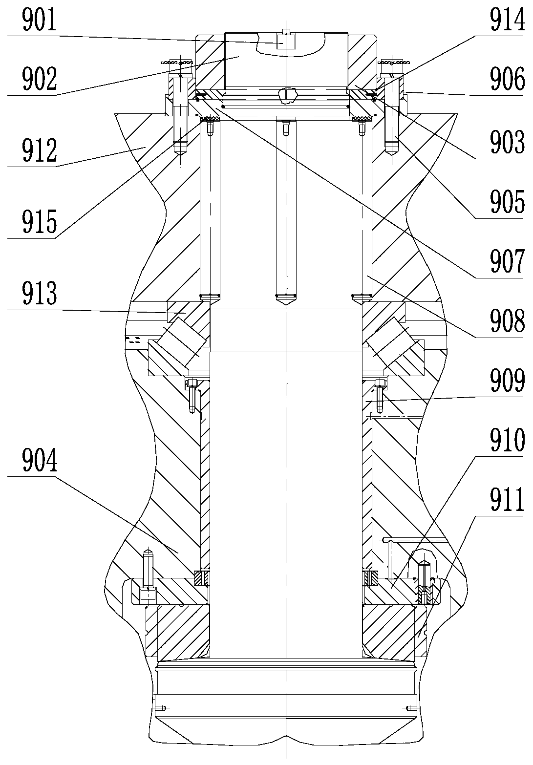 Numerical control direct-drive type electric screw press