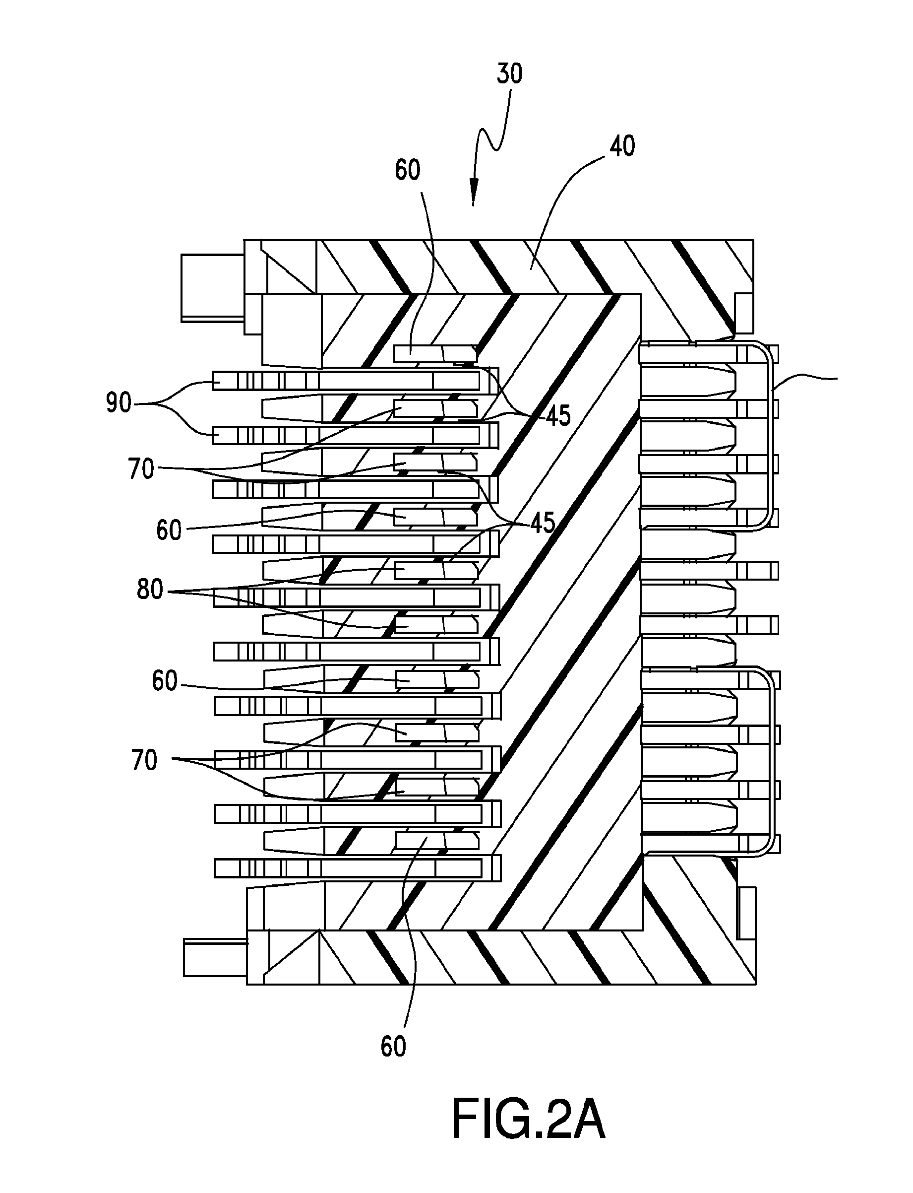 Connector with terminals forming differential pairs