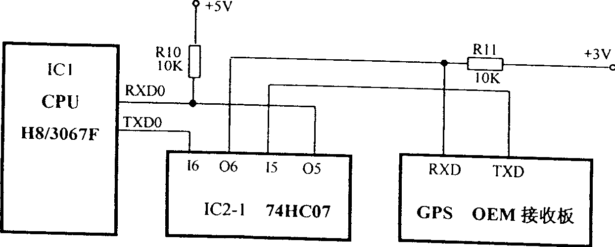 Monitoring alarm system for locating position and image transmission