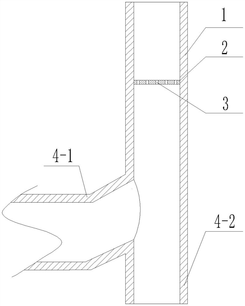 Turbulent gas generating unit and honeycomb type turbulent gas generating device