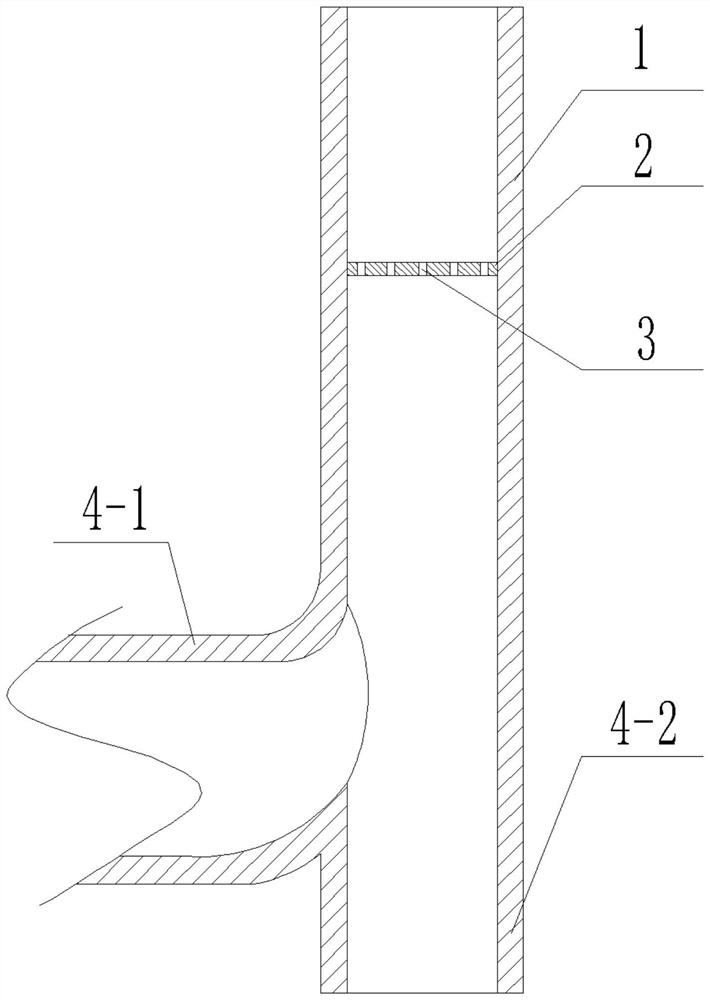 Turbulent gas generating unit and honeycomb type turbulent gas generating device