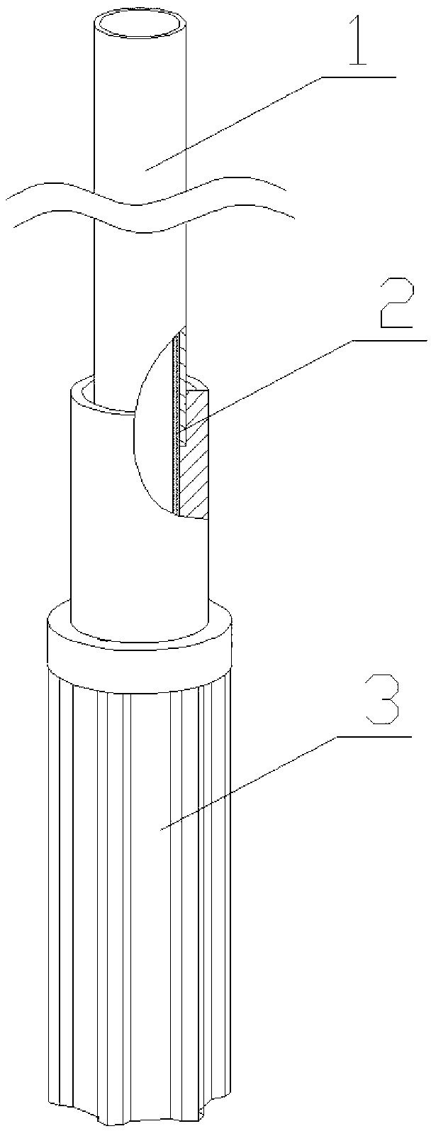 Phase change support for LED three-dimensional packaging and manufacturing method thereof