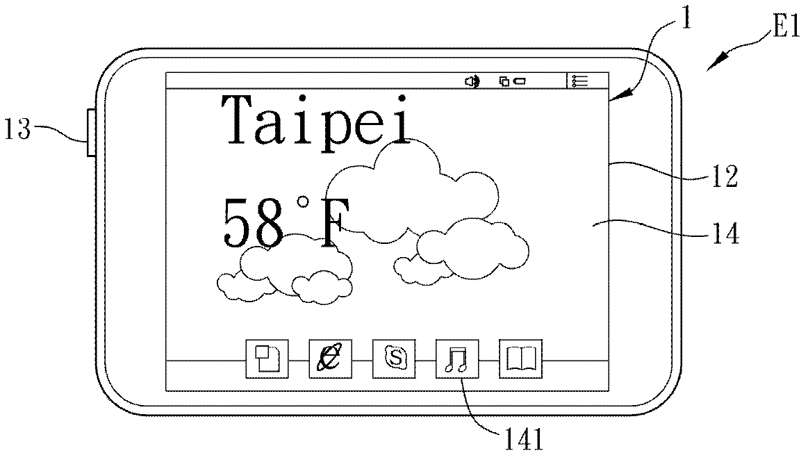 Interface display adjustment method and touch display apparatus using the same