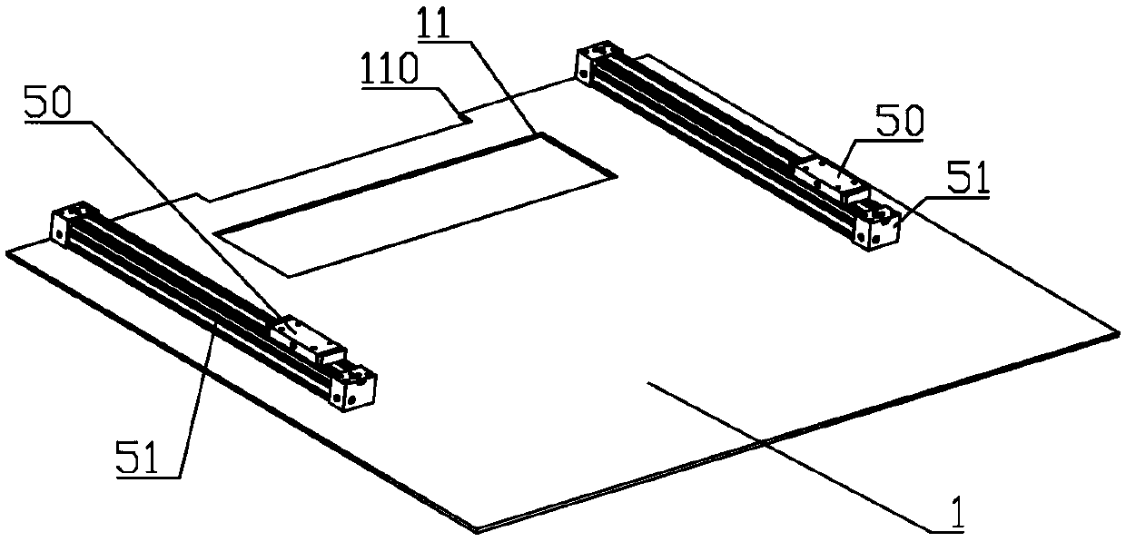 Windscreen wiper steel bar separating and feeding device in manufacturing of windscreen wiper