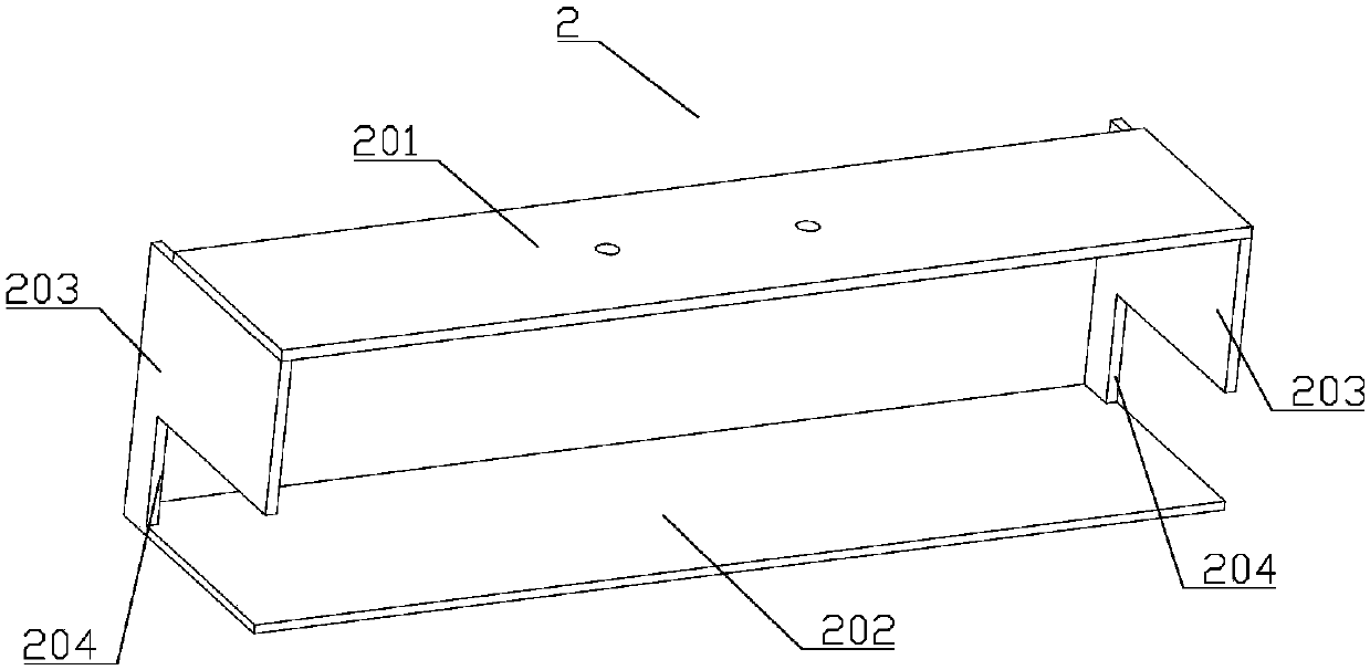 Windscreen wiper steel bar separating and feeding device in manufacturing of windscreen wiper