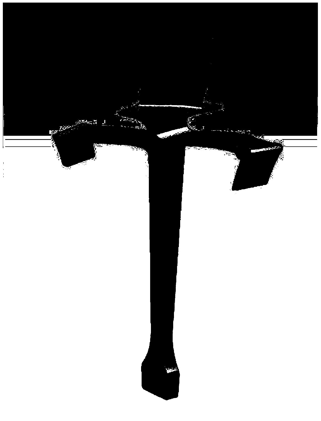 Vibration-absorption designing method of damping structure of blisk