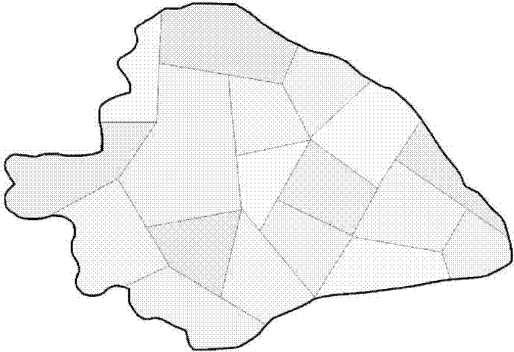 Real-time hydraulic information based dynamic division and control method of city water supply zone