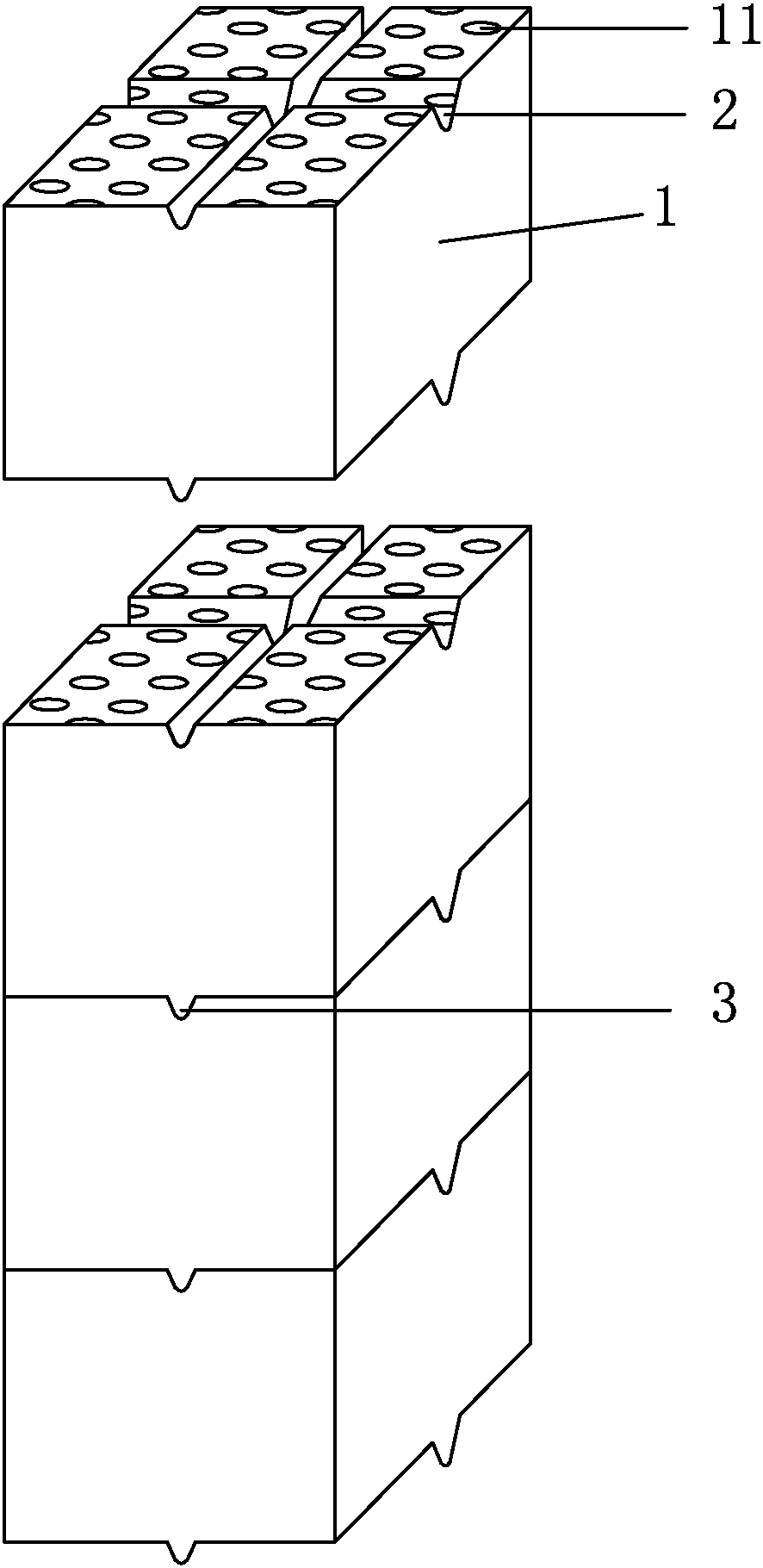 Low-temperature denitration and heat storage integrated catalytic type honeycomb ceramic material