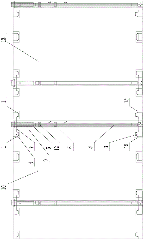 Rigid connection joint for offshore buoyancy tank system