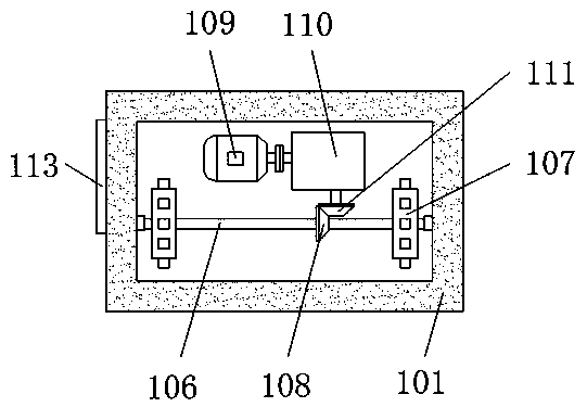 Auxiliary hoisting device for ultra-high-rise climbing formwork