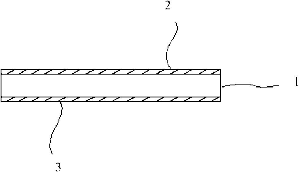 Single-layer capacitor and preparation method thereof