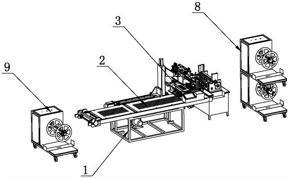 Coil material fitting system