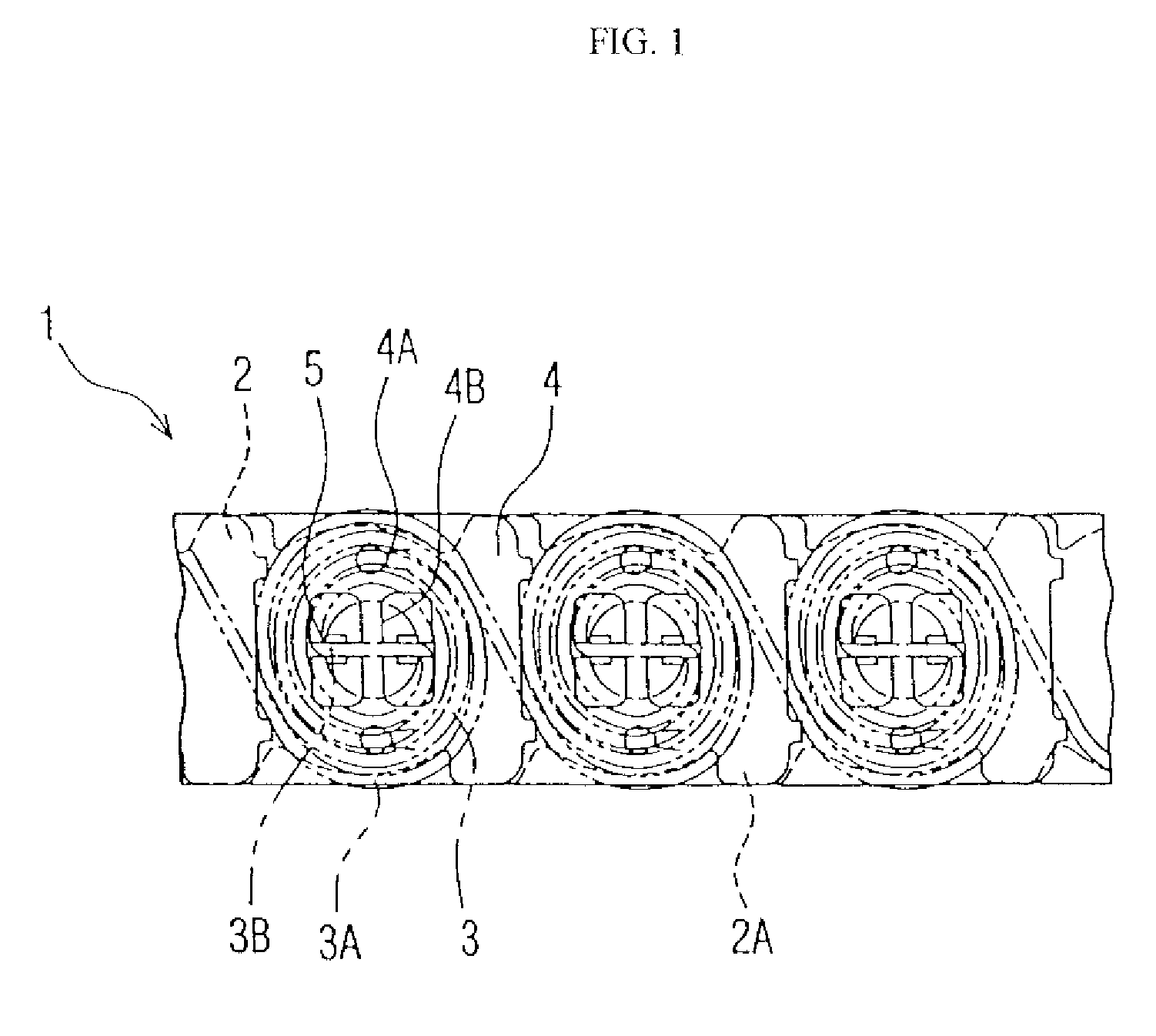 Spring pad for a sheet ironing machine