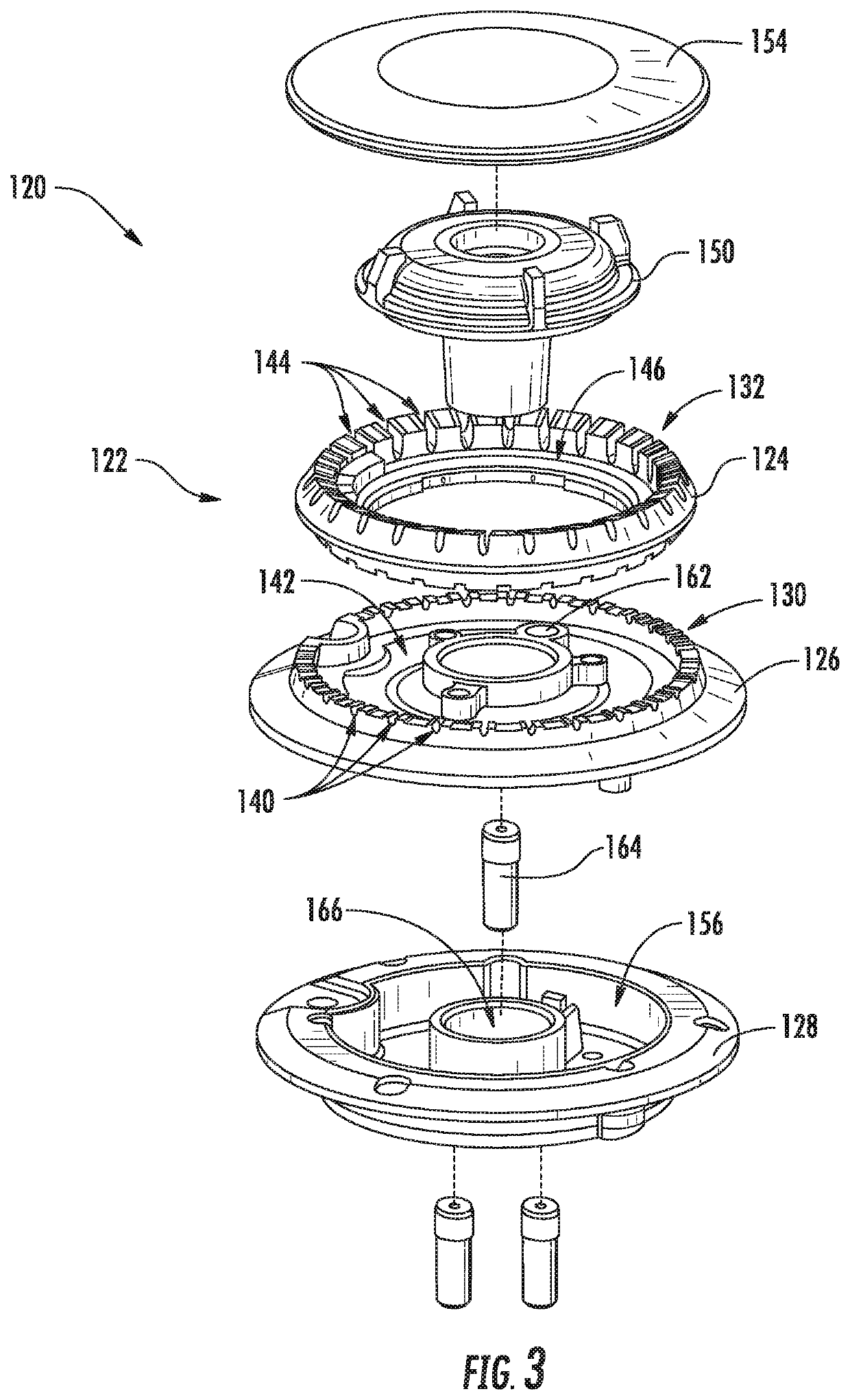 Fuel supply system for a gas burner assembly