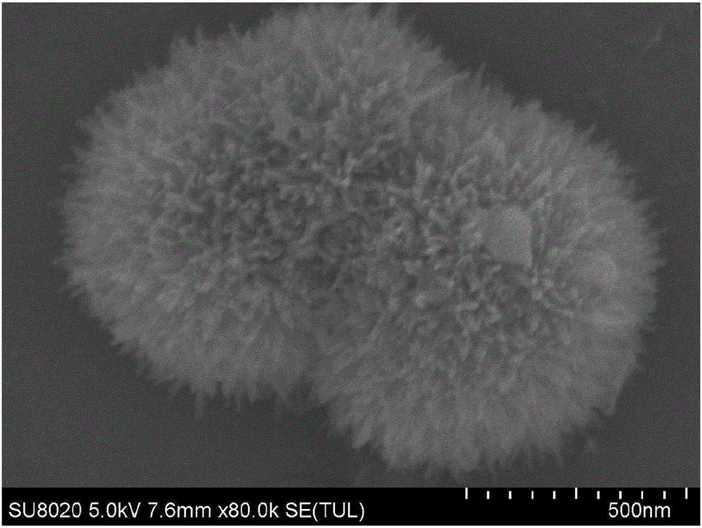 Method for preparing supercapacitor electrode material basic nickel-cobalt carbonate through hydrothermal method