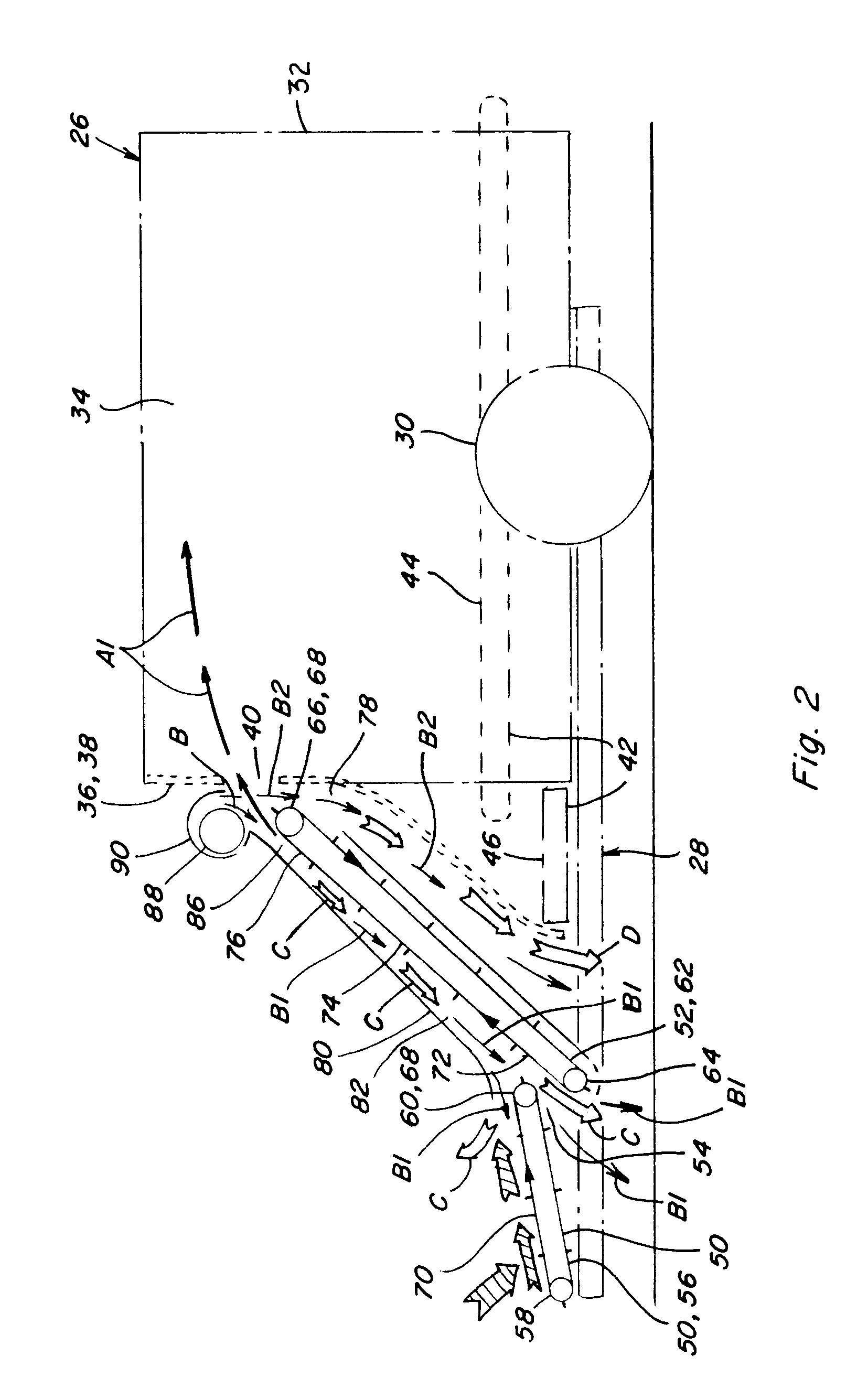 Corn cob cleaning system