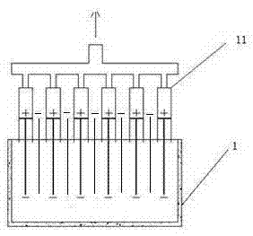 An acid mist recovery system device