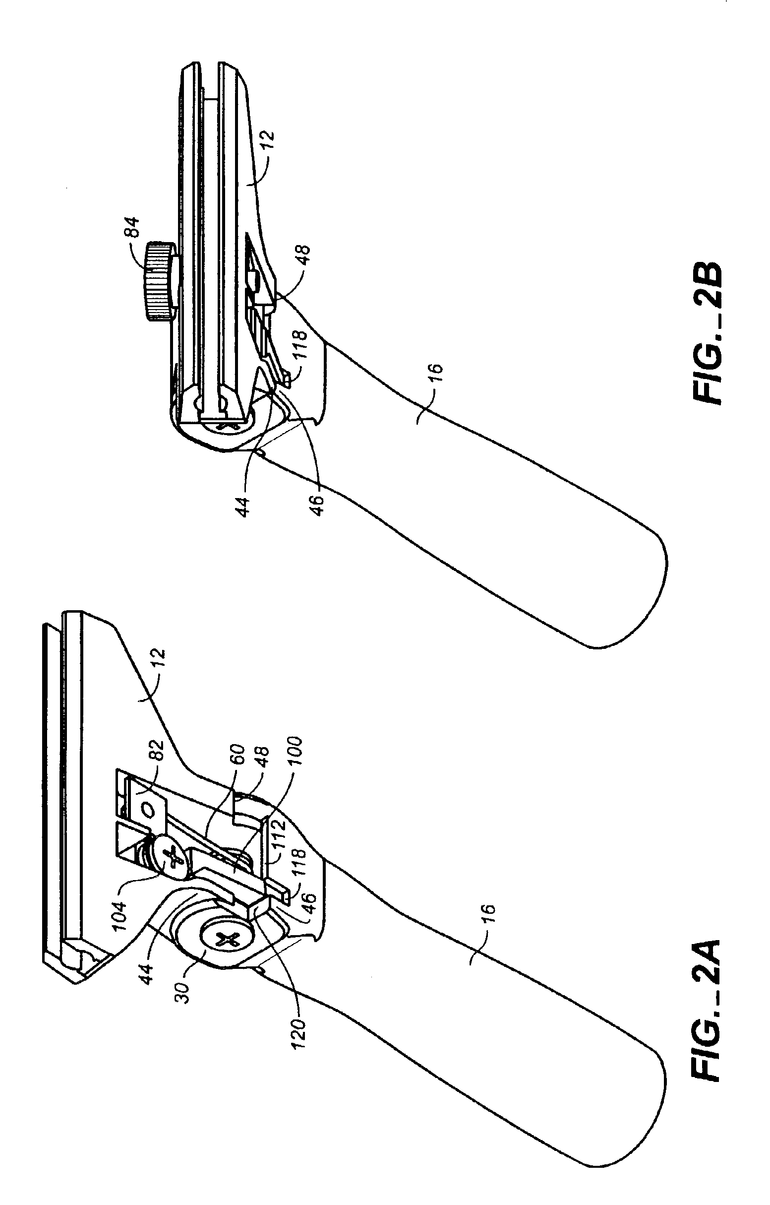 Spring-biased pivoting squeegee