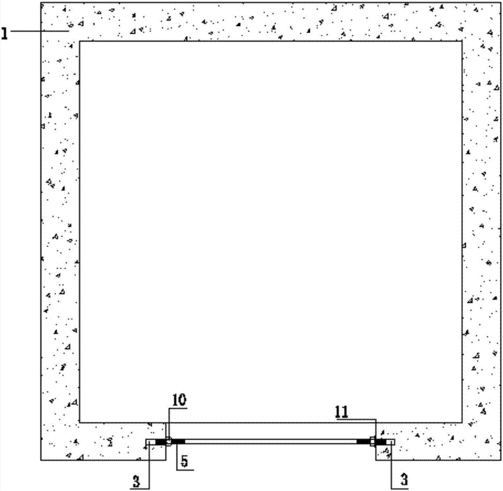 Returnable used protecting handrail