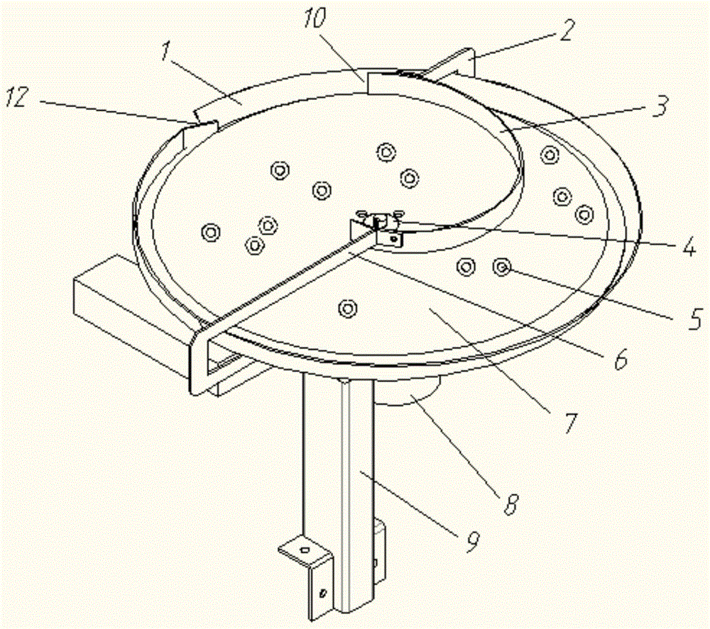 Bearing feeding device