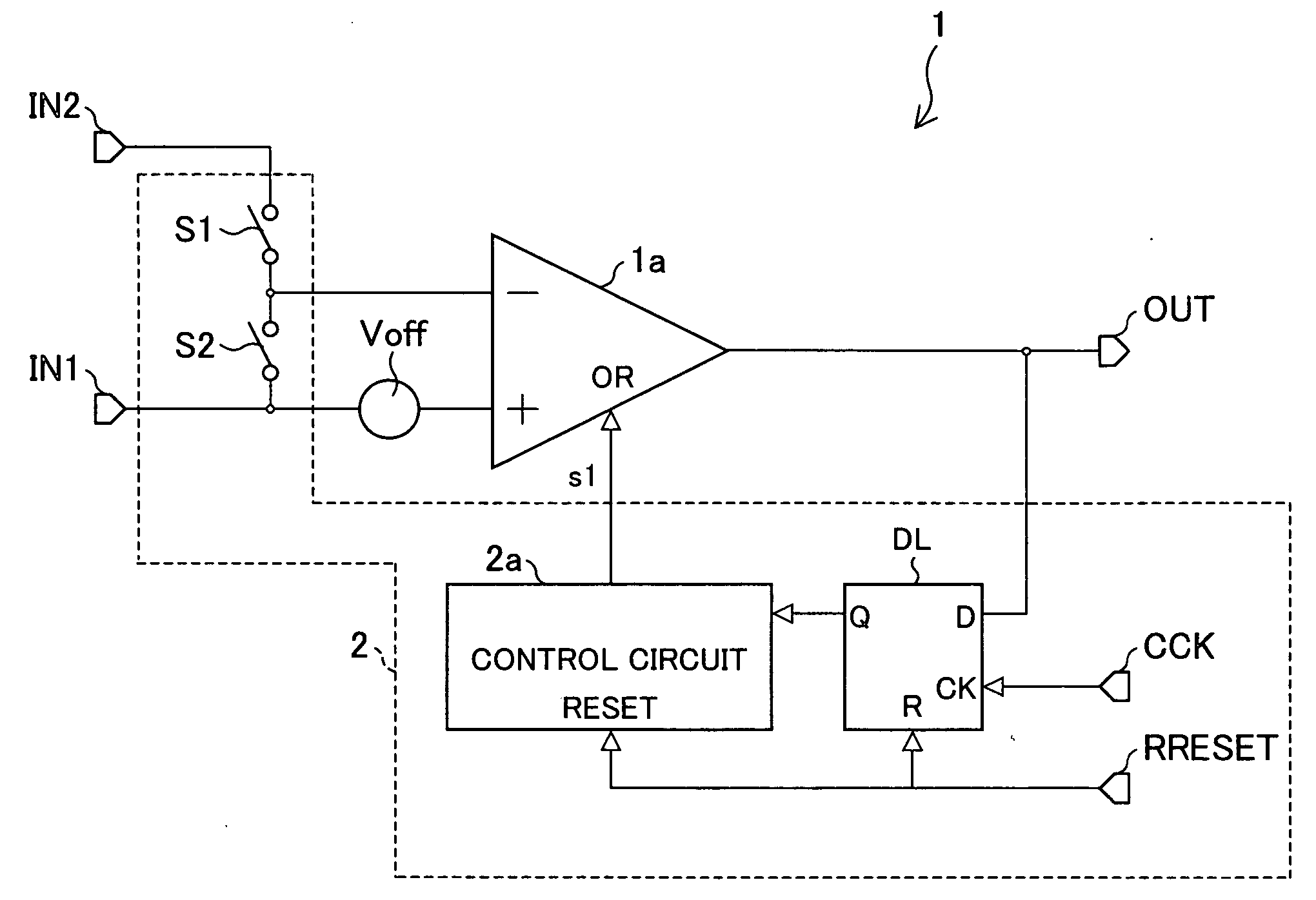 Offset adjusting circuit and operational amplifier circuit