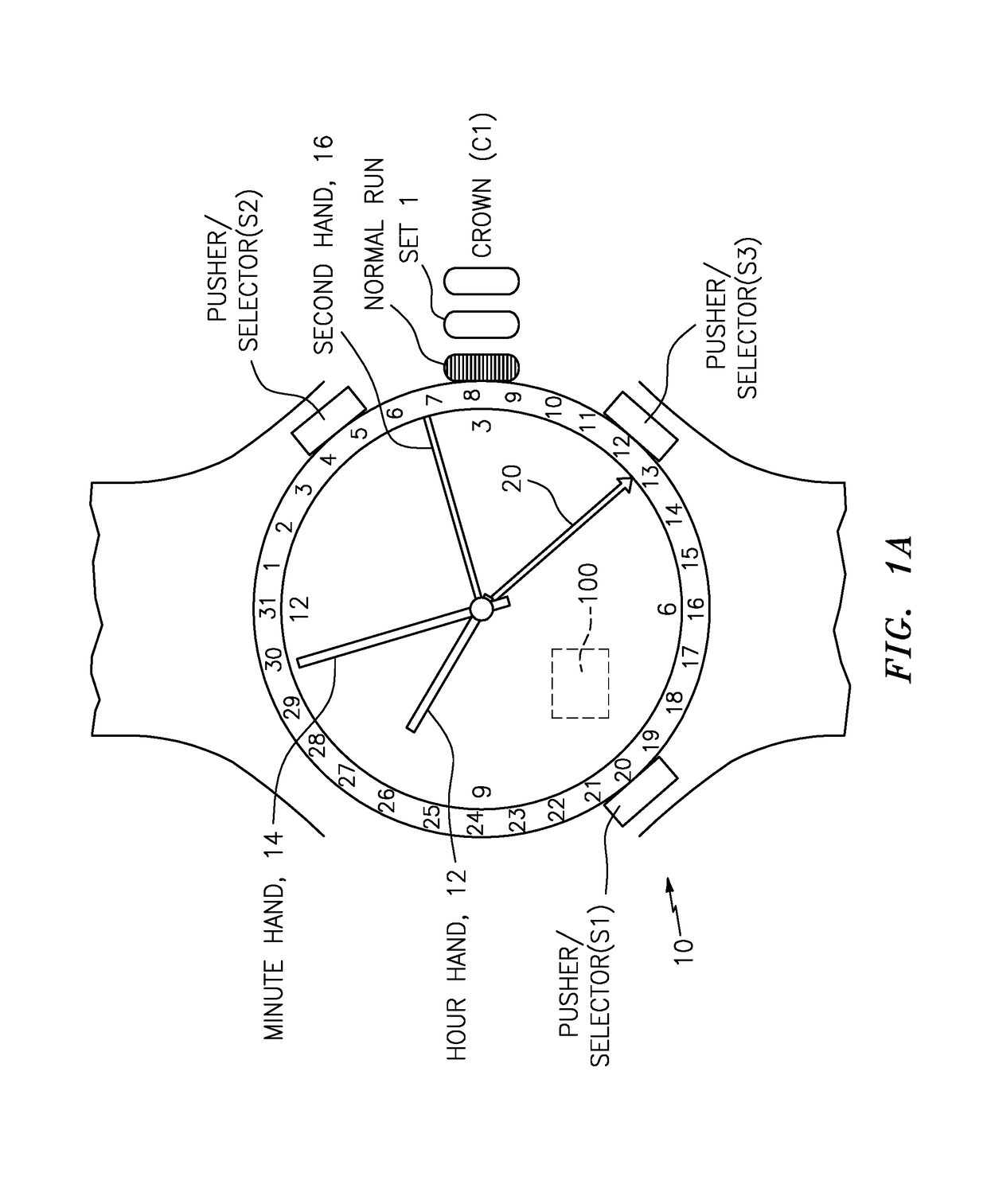 Method of actuator navigation and electronic device comprising an actuation navigator function