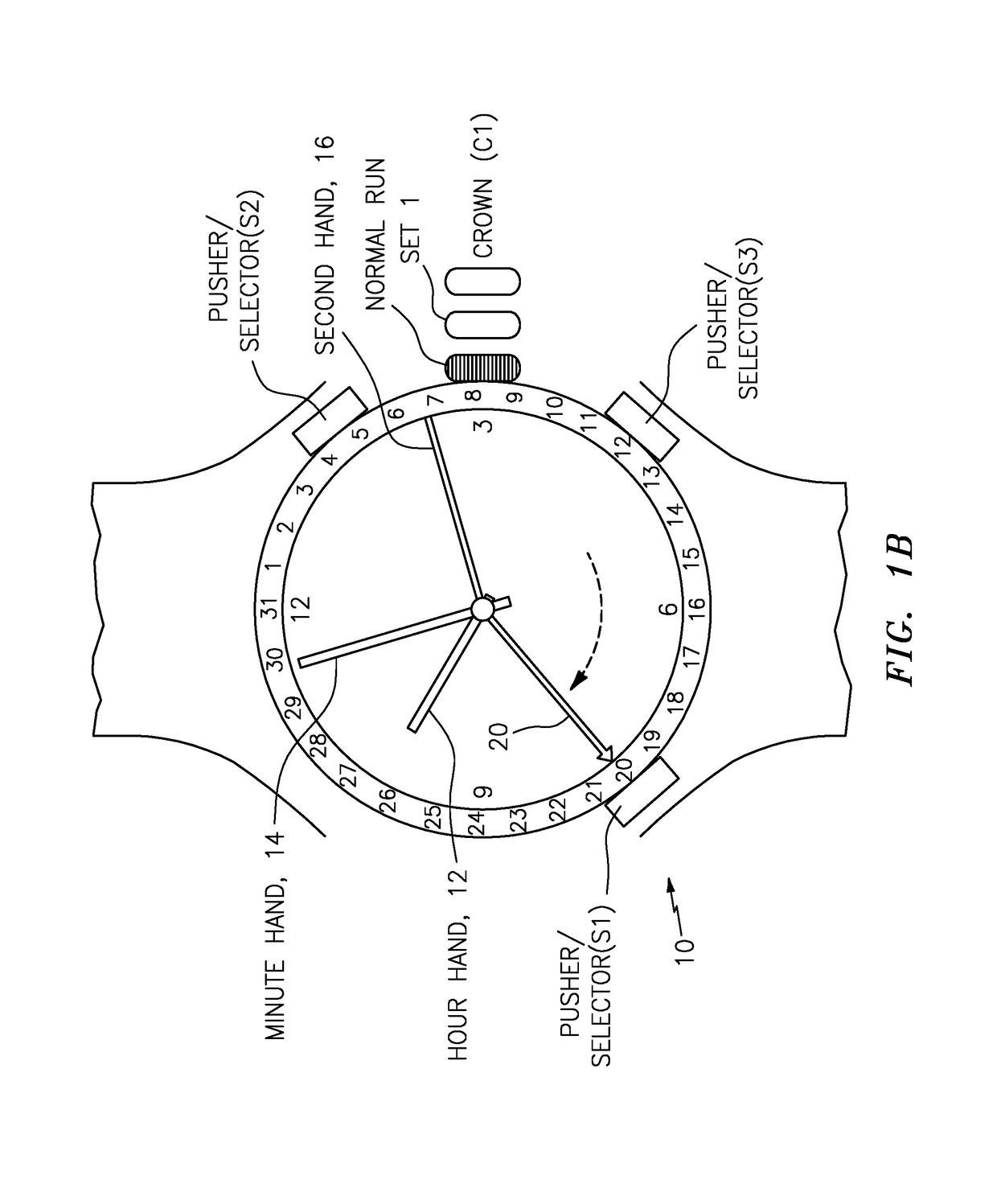 Method of actuator navigation and electronic device comprising an actuation navigator function