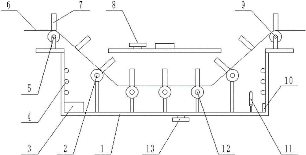 Intelligent ultrasonic cleaning device for glass products