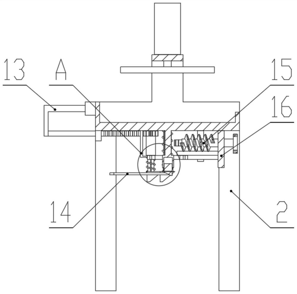 Automobile stamping mechanism capable of automatically demolding and feeding