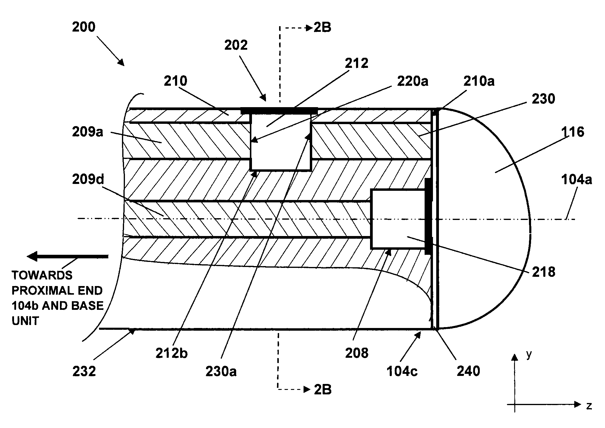 Fiber-optic probe with embedded peripheral sensors for in-situ continuous monitoring