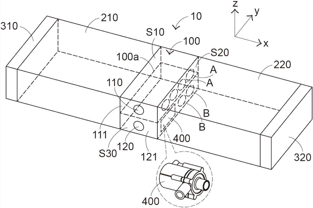 Water cooling device