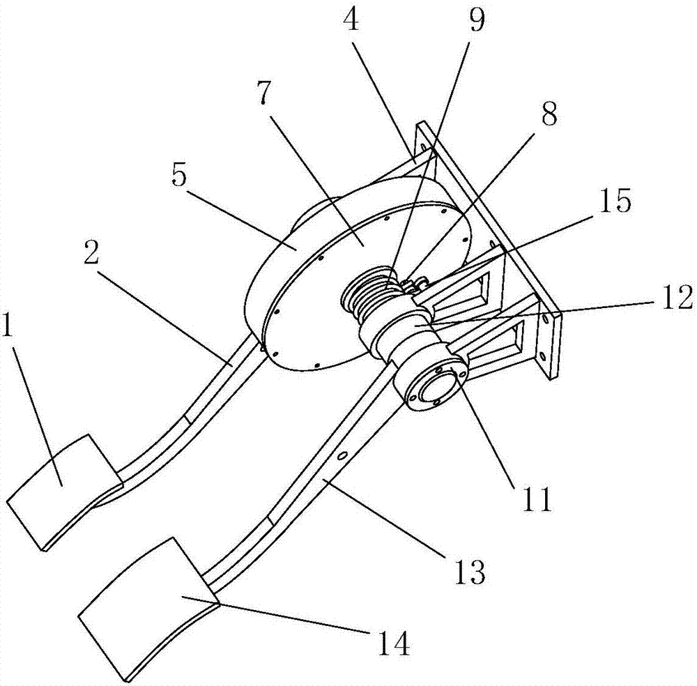 Protection device for accelerator mistaken stepping in car emergency braking