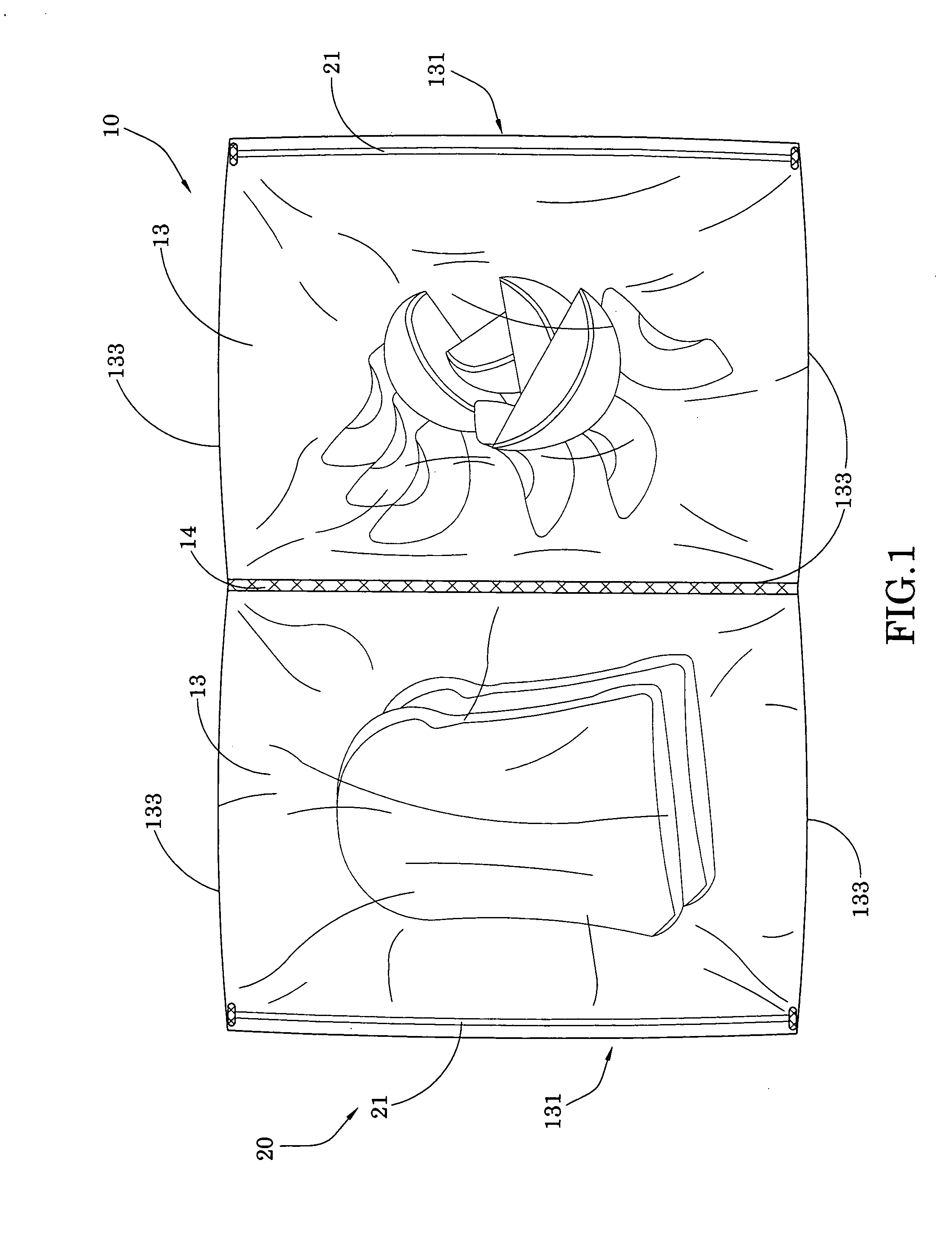 Container bag with multiple sealable locks