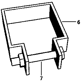 A long-season planting method of potted watermelon and planting vine frame thereof