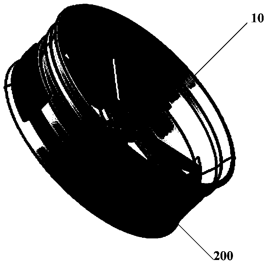 Monitoring method and system of tire pressure and vehicle