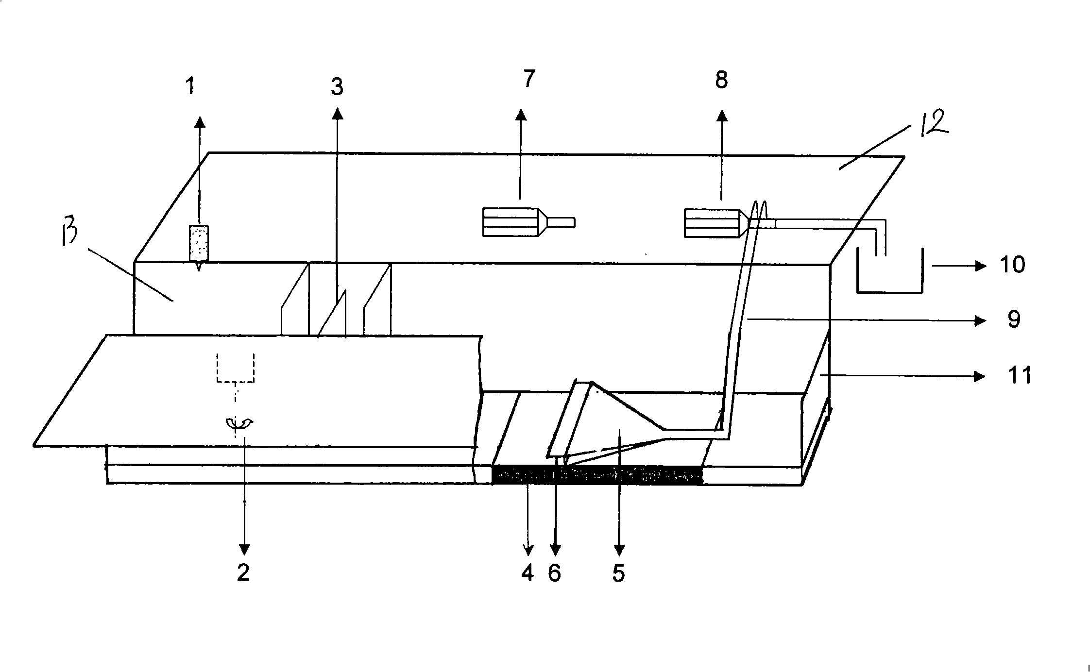 Method for high-efficiency harnessing eutrophicated algal tufa in lake and floating floor of magnetic deposition machine